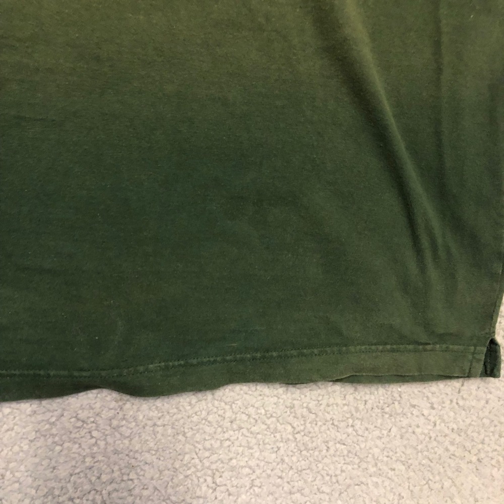 Vtg 1999 Green Bay Packers Henley Shirt Mens Large Green Gold Ringer The Edge L - Picture 6 of 7